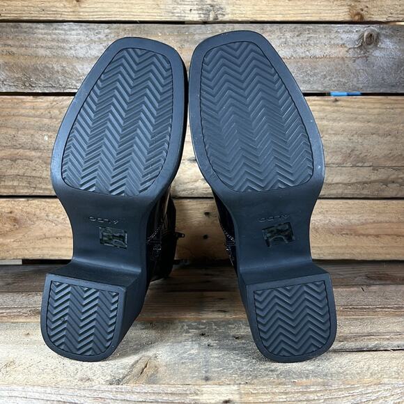 Aldo Women's Upstep Bootie - Black Patent - 10 - New without box - Picture 8 of 9